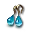 Saphire Earrings
