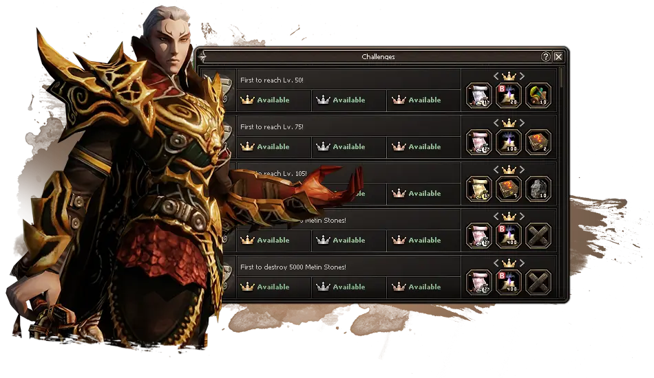 Challenges UI