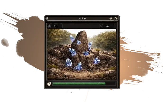 Mining UI