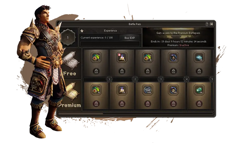 BattlePass UI
