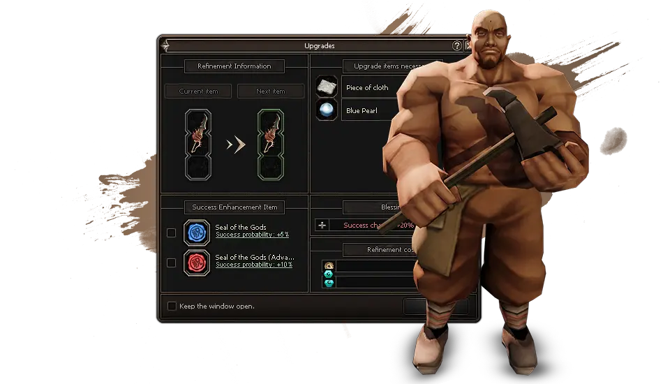 Upgrade UI